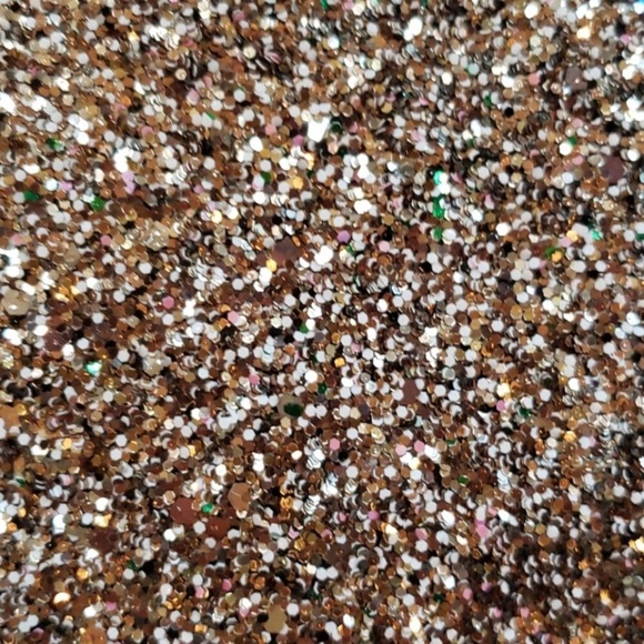 TARTE Glitter Half Moon Makeup Case Clutch NWT - Picture 5 of 8